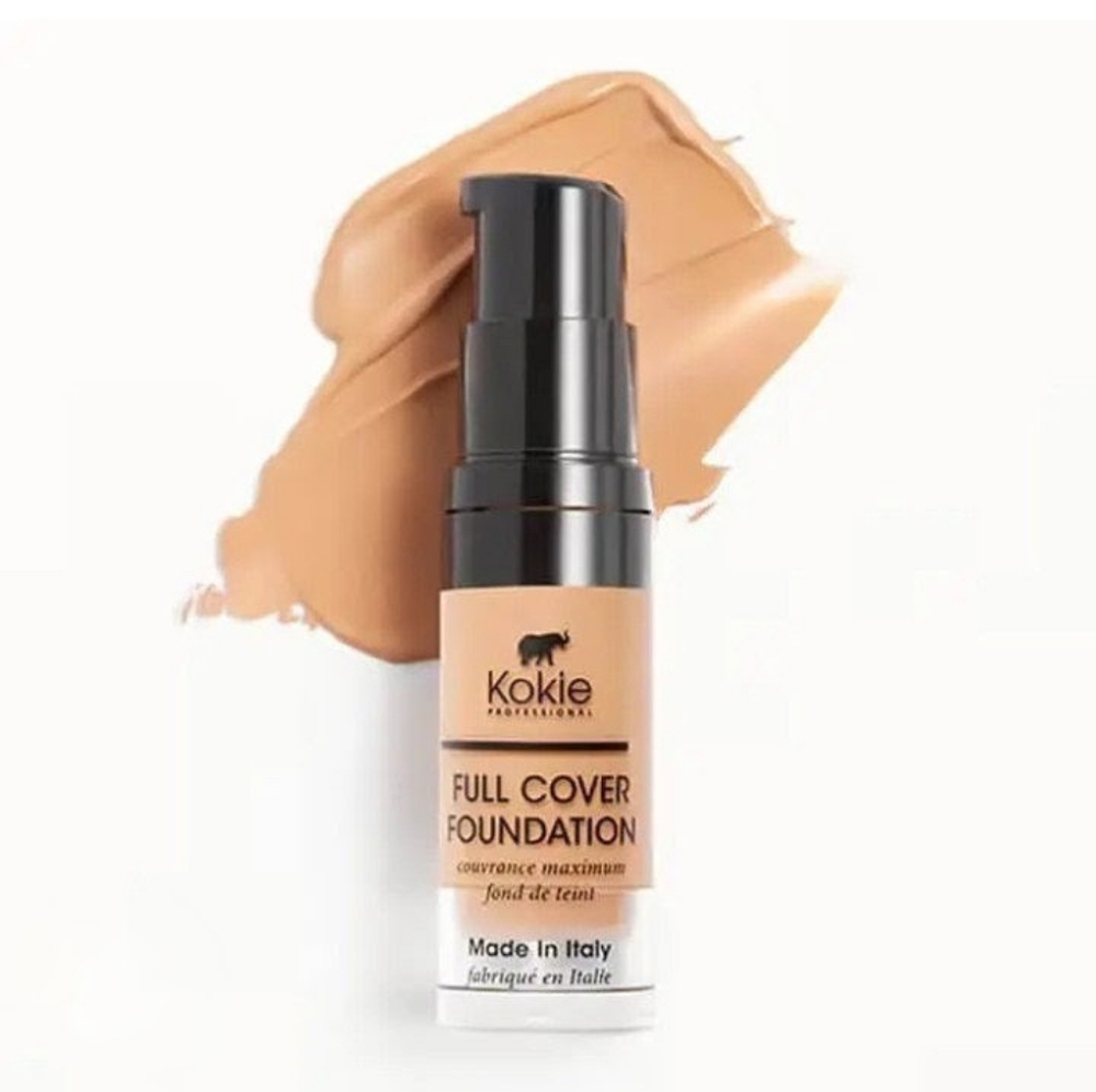 🔷5/$25 New Kokie Cosmetics Full Cover Foundation 20W light with warm undertones